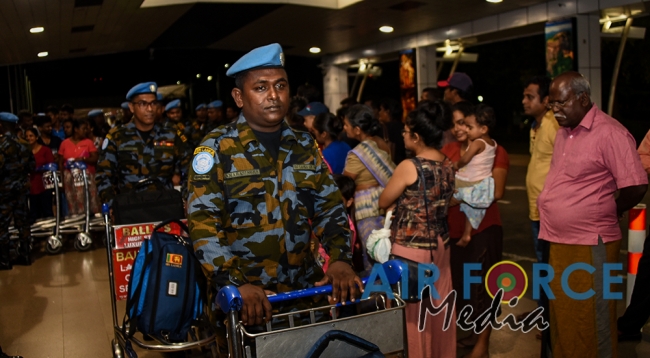 5th SLAF UN Peacekeeping Contingent Departs for the Central African Republic
