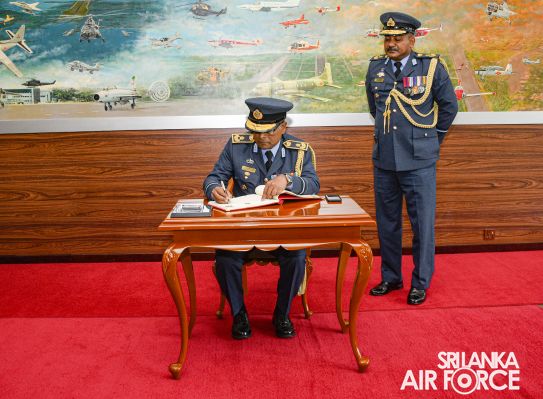 AIR VICE MARSHAL NIHAL JAYASINGHE BIDS ADIEU
