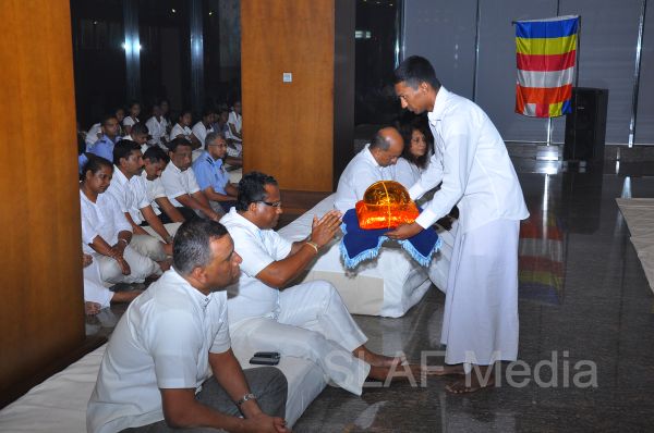 விமானப்படை தலமையகமில் தர்ம விரிவூரை நிகழ்ச்சி ஒன்று