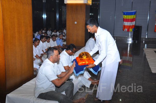 விமானப்படை தலமையகமில் தர்ம விரிவூரை நிகழ்ச்சி ஒன்று