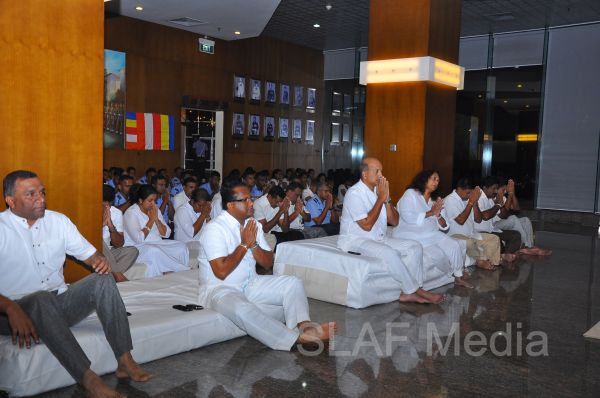 விமானப்படை தலமையகமில் தர்ம விரிவூரை நிகழ்ச்சி ஒன்று