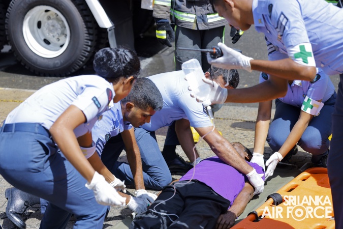 SLAF FIRE & RESCUE SERVICE ENHANCES EMERGENCY RESPONSE READINESS THROUGH ANNUAL EVACUATION DRILL