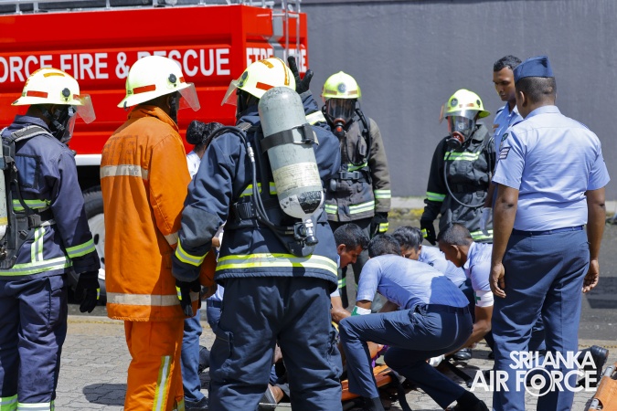 SLAF FIRE & RESCUE SERVICE ENHANCES EMERGENCY RESPONSE READINESS THROUGH ANNUAL EVACUATION DRILL