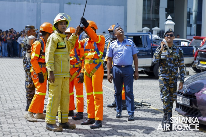 SLAF FIRE & RESCUE SERVICE ENHANCES EMERGENCY RESPONSE READINESS THROUGH ANNUAL EVACUATION DRILL