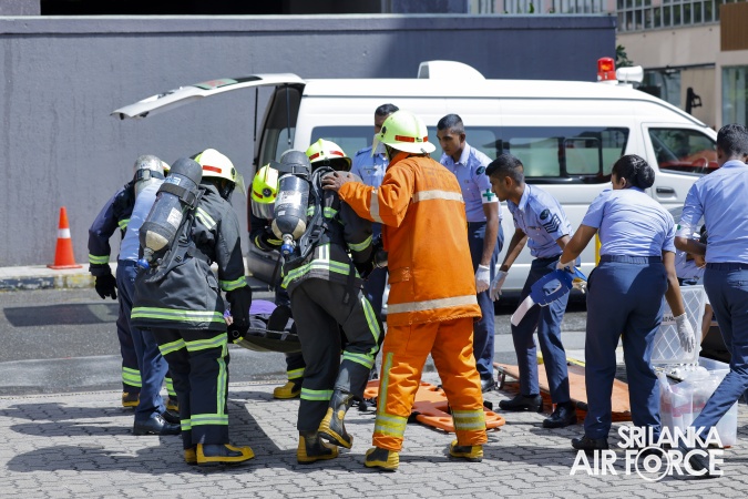 SLAF FIRE & RESCUE SERVICE ENHANCES EMERGENCY RESPONSE READINESS THROUGH ANNUAL EVACUATION DRILL