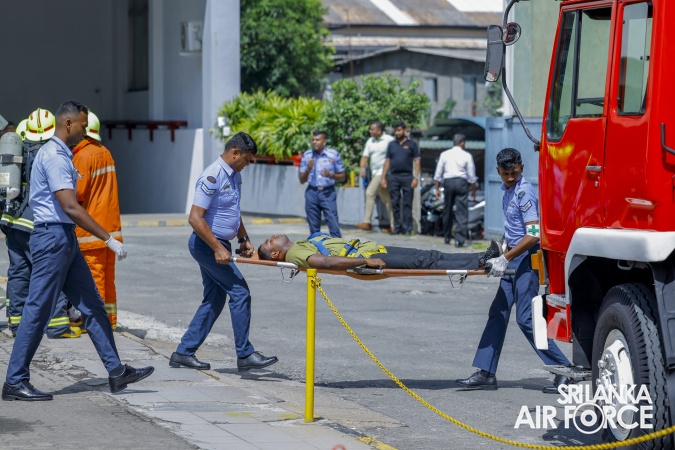 SLAF FIRE & RESCUE SERVICE ENHANCES EMERGENCY RESPONSE READINESS THROUGH ANNUAL EVACUATION DRILL