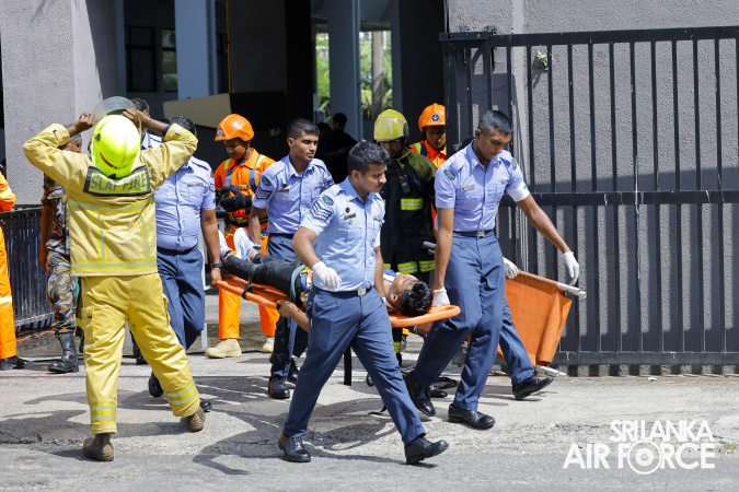 SLAF FIRE & RESCUE SERVICE ENHANCES EMERGENCY RESPONSE READINESS THROUGH ANNUAL EVACUATION DRILL