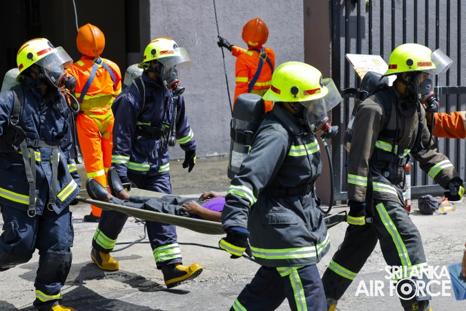 SLAF FIRE & RESCUE SERVICE ENHANCES EMERGENCY RESPONSE READINESS THROUGH ANNUAL EVACUATION DRILL