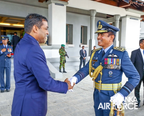 INAUGURATION
OF STATE-OF-THE-ART SRI LANKA AIR FORCE HEADQUARTERS IN SRI
JAYAWARDENEPURA