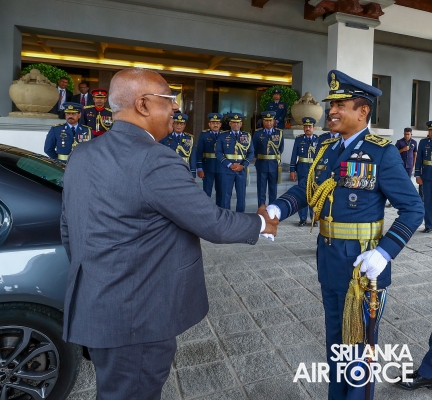 INAUGURATION
OF STATE-OF-THE-ART SRI LANKA AIR FORCE HEADQUARTERS IN SRI
JAYAWARDENEPURA