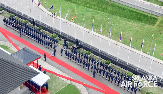 INAUGURATION
OF STATE-OF-THE-ART SRI LANKA AIR FORCE HEADQUARTERS IN SRI
JAYAWARDENEPURA