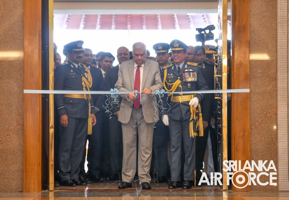 INAUGURATION
OF STATE-OF-THE-ART SRI LANKA AIR FORCE HEADQUARTERS IN SRI
JAYAWARDENEPURA