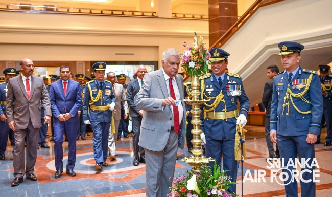 INAUGURATION
OF STATE-OF-THE-ART SRI LANKA AIR FORCE HEADQUARTERS IN SRI
JAYAWARDENEPURA