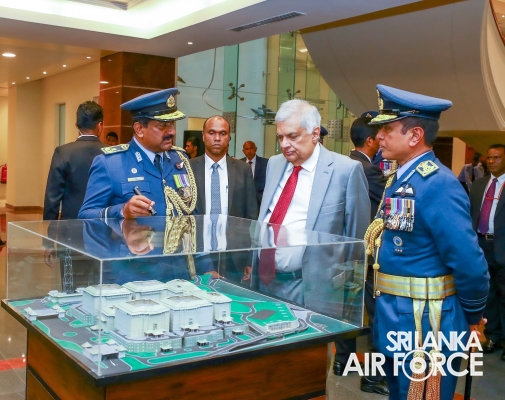 INAUGURATION
OF STATE-OF-THE-ART SRI LANKA AIR FORCE HEADQUARTERS IN SRI
JAYAWARDENEPURA
