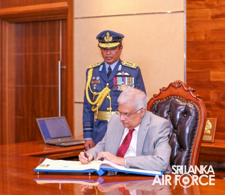 INAUGURATION
OF STATE-OF-THE-ART SRI LANKA AIR FORCE HEADQUARTERS IN SRI
JAYAWARDENEPURA