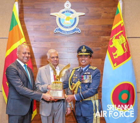 INAUGURATION
OF STATE-OF-THE-ART SRI LANKA AIR FORCE HEADQUARTERS IN SRI
JAYAWARDENEPURA