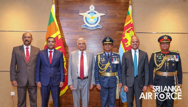 INAUGURATION
OF STATE-OF-THE-ART SRI LANKA AIR FORCE HEADQUARTERS IN SRI
JAYAWARDENEPURA