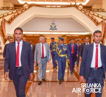 INAUGURATION
OF STATE-OF-THE-ART SRI LANKA AIR FORCE HEADQUARTERS IN SRI
JAYAWARDENEPURA
