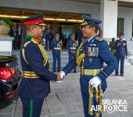 INAUGURATION
OF STATE-OF-THE-ART SRI LANKA AIR FORCE HEADQUARTERS IN SRI
JAYAWARDENEPURA