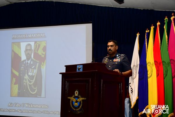 SLAF COMBAT TRAINING SCHOOL DIYATALAWA CONDUCTS THE AWARDS CEREMONY FOR THE INSTRUCTOR COURSES