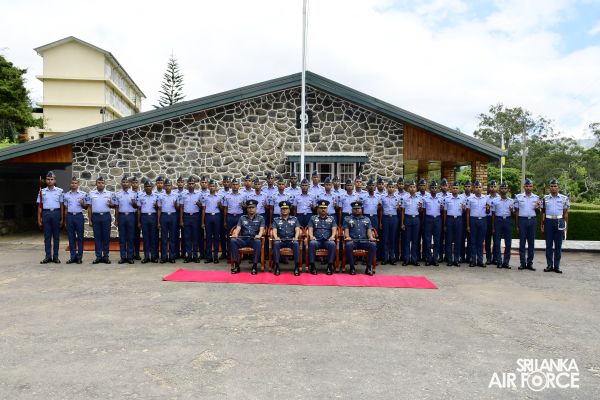 SLAF COMBAT TRAINING SCHOOL DIYATALAWA CONDUCTS THE AWARDS CEREMONY FOR THE INSTRUCTOR COURSES