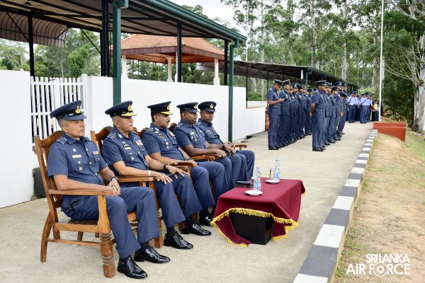 SLAF COMBAT TRAINING SCHOOL DIYATALAWA CONDUCTS THE AWARDS CEREMONY FOR THE INSTRUCTOR COURSES