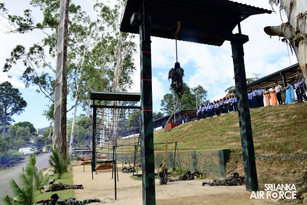SLAF COMBAT TRAINING SCHOOL DIYATALAWA CONDUCTS THE AWARDS CEREMONY FOR THE INSTRUCTOR COURSES