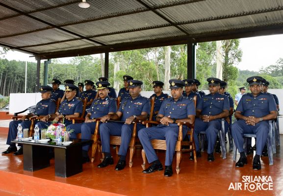 SLAF COMBAT TRAINING SCHOOL DIYATALAWA CONDUCTS THE AWARDS CEREMONY FOR THE INSTRUCTOR COURSES