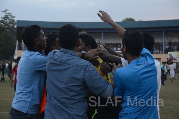 SLAF wins Dialog Champions Football League 2013