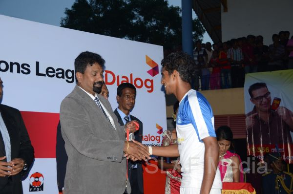SLAF wins Dialog Champions Football League 2013