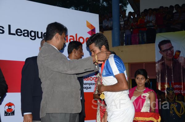 SLAF wins Dialog Champions Football League 2013