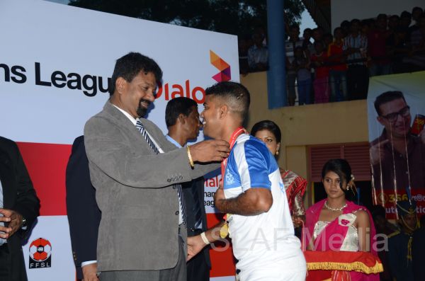 SLAF wins Dialog Champions Football League 2013