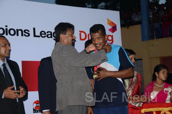 SLAF wins Dialog Champions Football League 2013