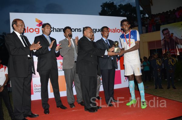 SLAF wins Dialog Champions Football League 2013