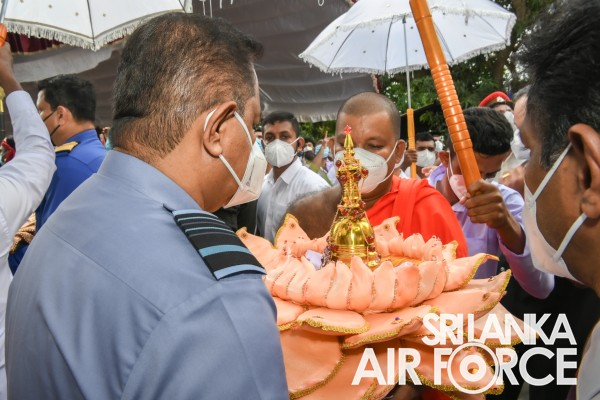 DEEGAWAPIYA SACRED RELICS PLACED AT SPECIALLY BUILT RELIC HOUSE