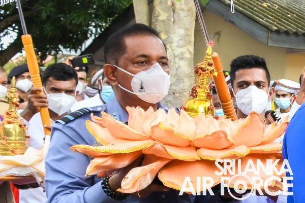 DEEGAWAPIYA SACRED RELICS PLACED AT SPECIALLY BUILT RELIC HOUSE