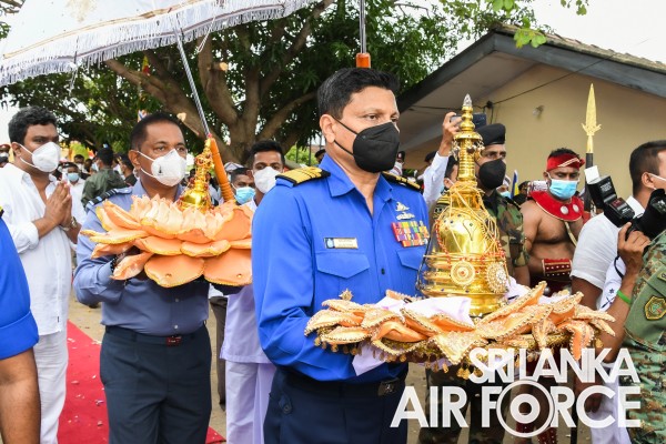 DEEGAWAPIYA SACRED RELICS PLACED AT SPECIALLY BUILT RELIC HOUSE