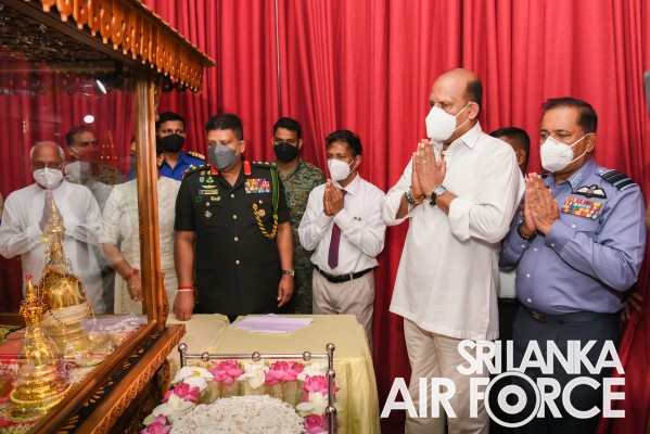 DEEGAWAPIYA SACRED RELICS PLACED AT SPECIALLY BUILT RELIC HOUSE