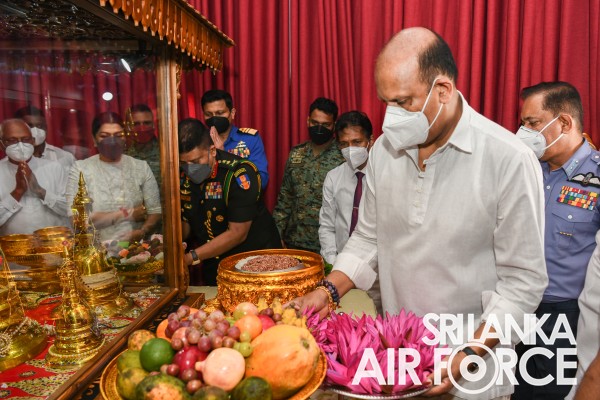 DEEGAWAPIYA SACRED RELICS PLACED AT SPECIALLY BUILT RELIC HOUSE