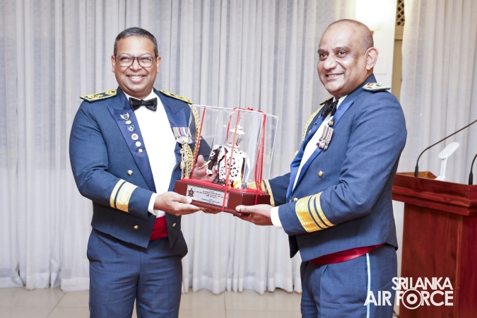 AIR VICE MARSHAL GIHAN SENEVIRATNE BIDS ADIEU TO THE SRI LANKA AIR FORCE
