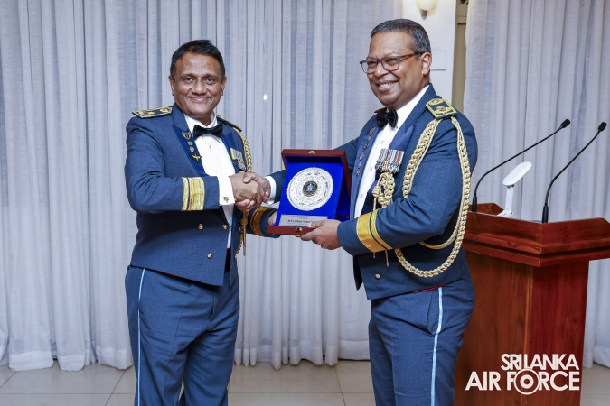 AIR VICE MARSHAL GIHAN SENEVIRATNE BIDS ADIEU TO THE SRI LANKA AIR FORCE