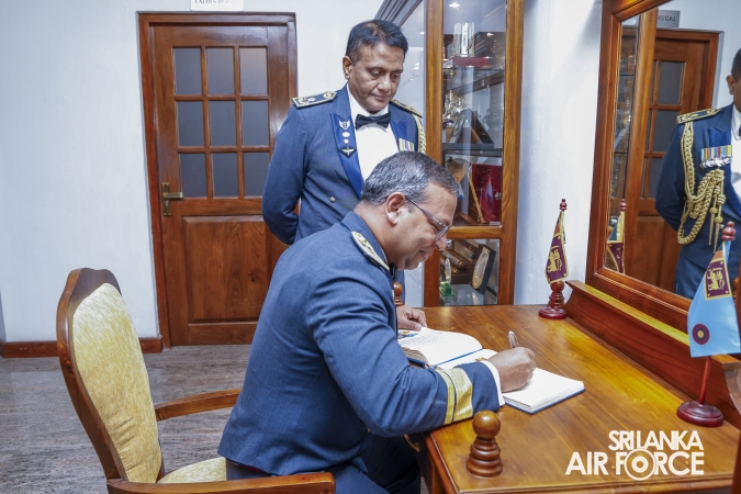 AIR VICE MARSHAL GIHAN SENEVIRATNE BIDS ADIEU TO THE SRI LANKA AIR FORCE