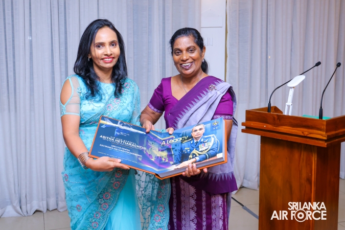 AIR VICE MARSHAL ASITHA HETTIARACHCHI BIDS ADIEU TO THE SRI LANKA AIR FORCE
