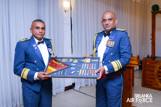 AIR VICE MARSHAL ASITHA HETTIARACHCHI BIDS ADIEU TO THE SRI LANKA AIR FORCE