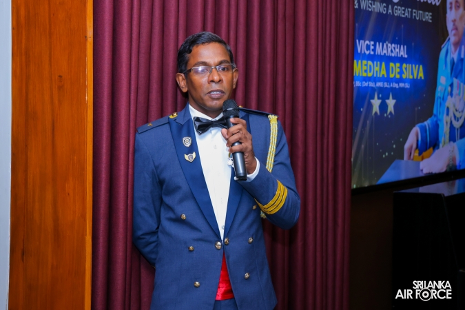 AIR VICE MARSHAL SUMEDHA DE SILVA BIDS ADIEU TO THE SRI LANKA AIR FORCE
