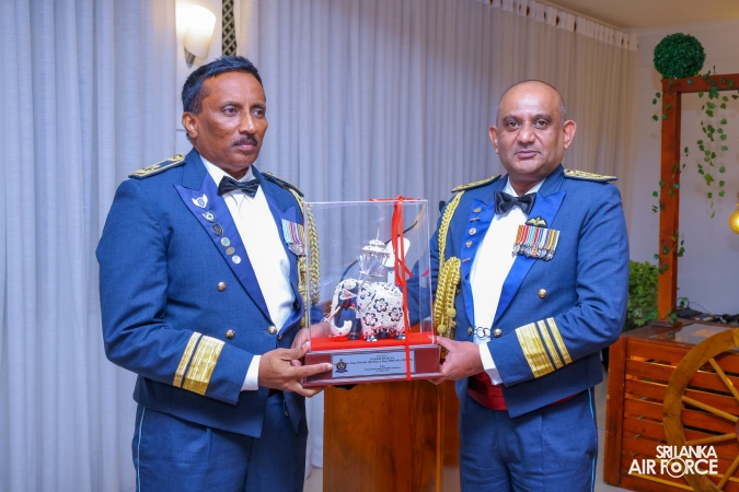 AIR VICE MARSHAL SUMEDHA DE SILVA BIDS ADIEU TO THE SRI LANKA AIR FORCE