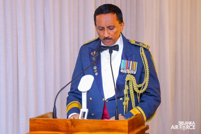 AIR VICE MARSHAL SUMEDHA DE SILVA BIDS ADIEU TO THE SRI LANKA AIR FORCE
