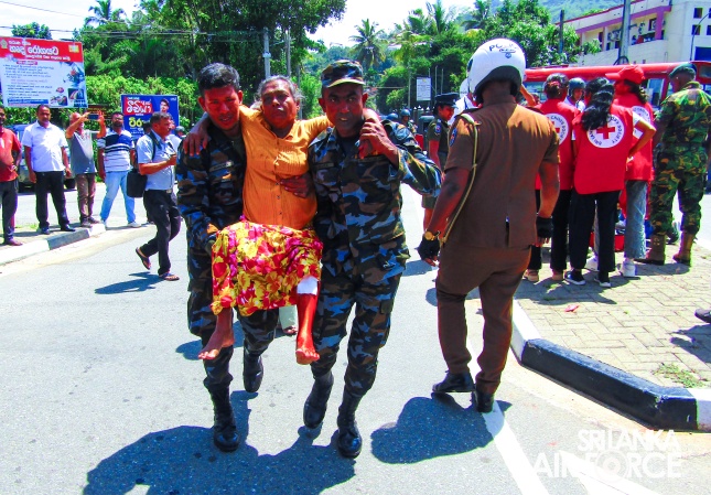 SLAF TROOPS ENGAGE IN DISASTER PREPAREDNESS DRIL AT BADULLA