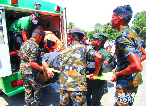 SLAF TROOPS ENGAGE IN DISASTER PREPAREDNESS DRIL AT BADULLA