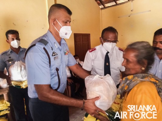 SLAF STATION IRANAMADU LAUNCHES A COMMUNITY SERVICE PROJECT